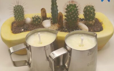 ¿Cómo son las velas para dar masaje?